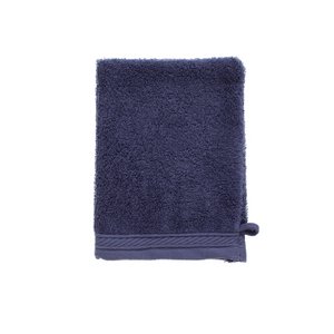 Organic 100% cotton Washcloth 16x21 cm, Denim Faded