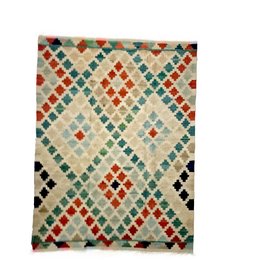 Alfombra Kilim tejida a mano