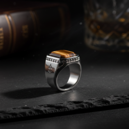 Ring ZEUS TIGEREYE