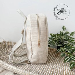Soda Fashion Backpack Rib Beige