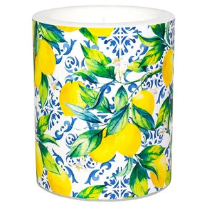 Dekorkerze LC Citrus Branches on Tiles Ø 99 mm