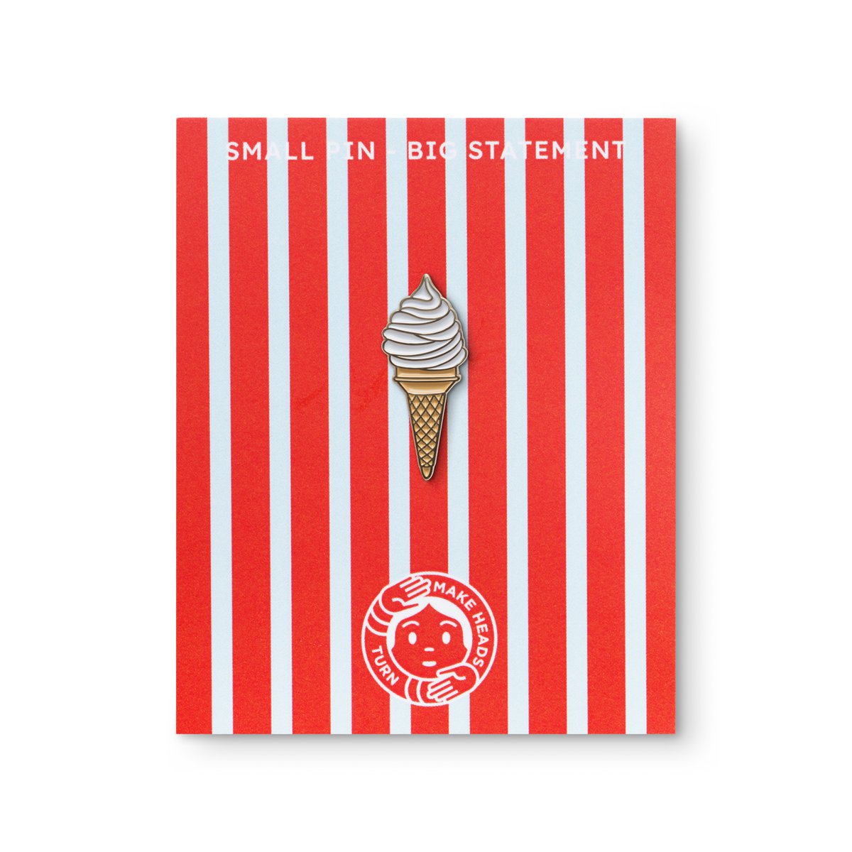 Enamel Pin "Soft Ice Cream"