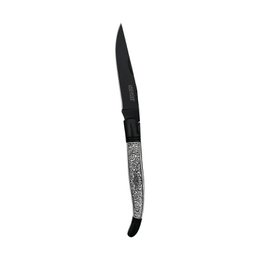 Cuchillo plegable Laguiole Heritage - Hoja veneciana negra