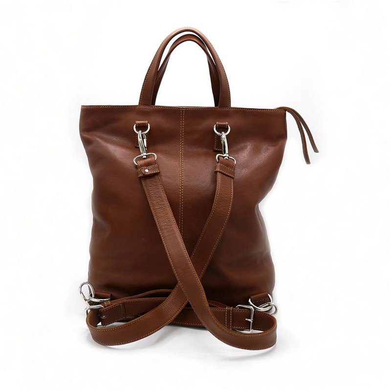 Tote Backpack Cognac