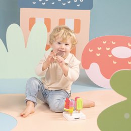 Islegetøj i træ - 6 stk