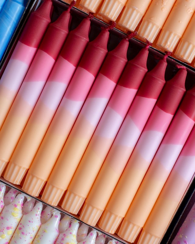 Taper candles -Summer Sunset Mix