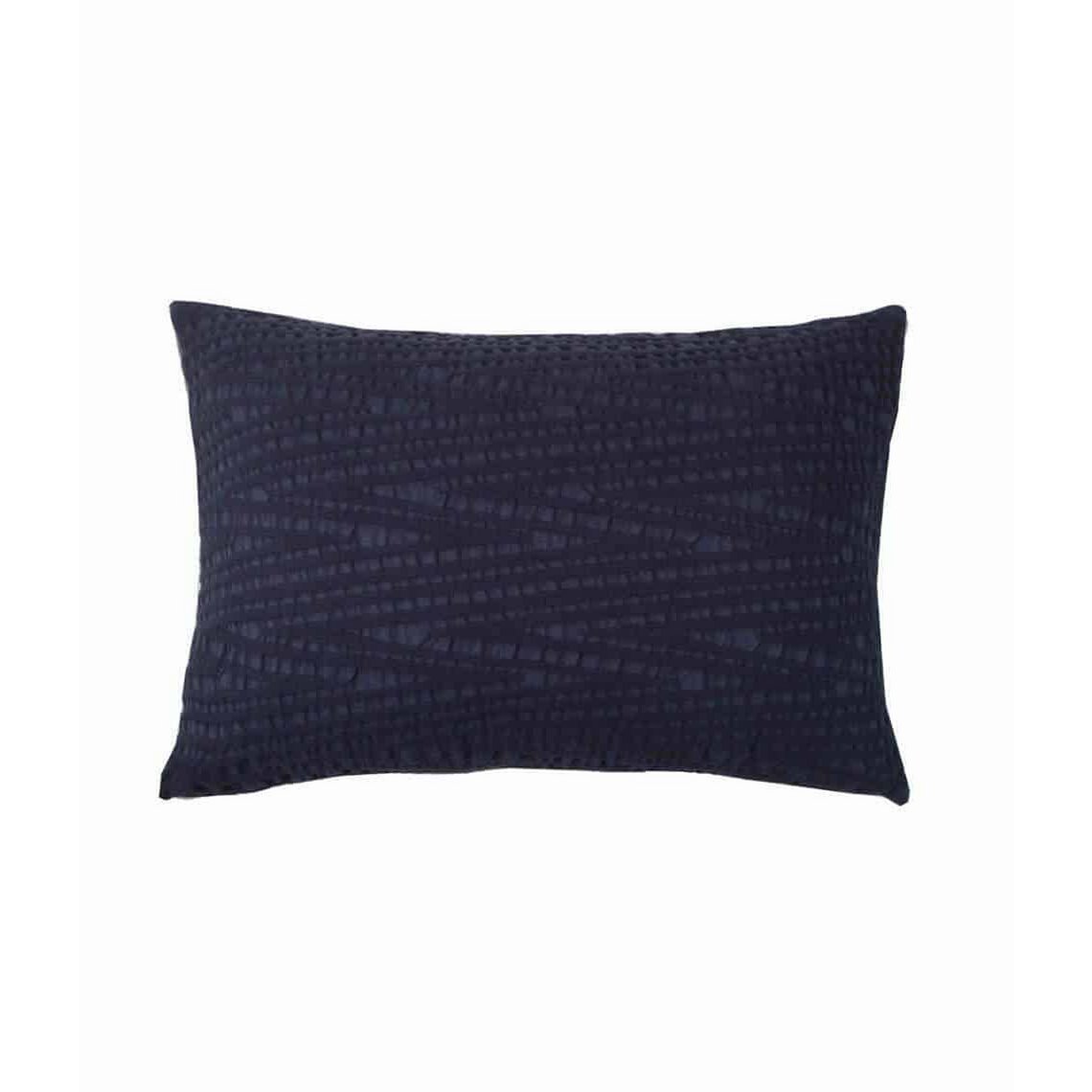 Decorative Pillowcase Twist Indigo