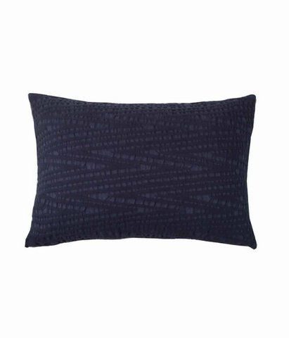 Decorative Pillowcase Twist Indigo