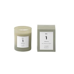 NON. 1 - Bougie Parfumée Persil Citron Vert, Cire Naturelle