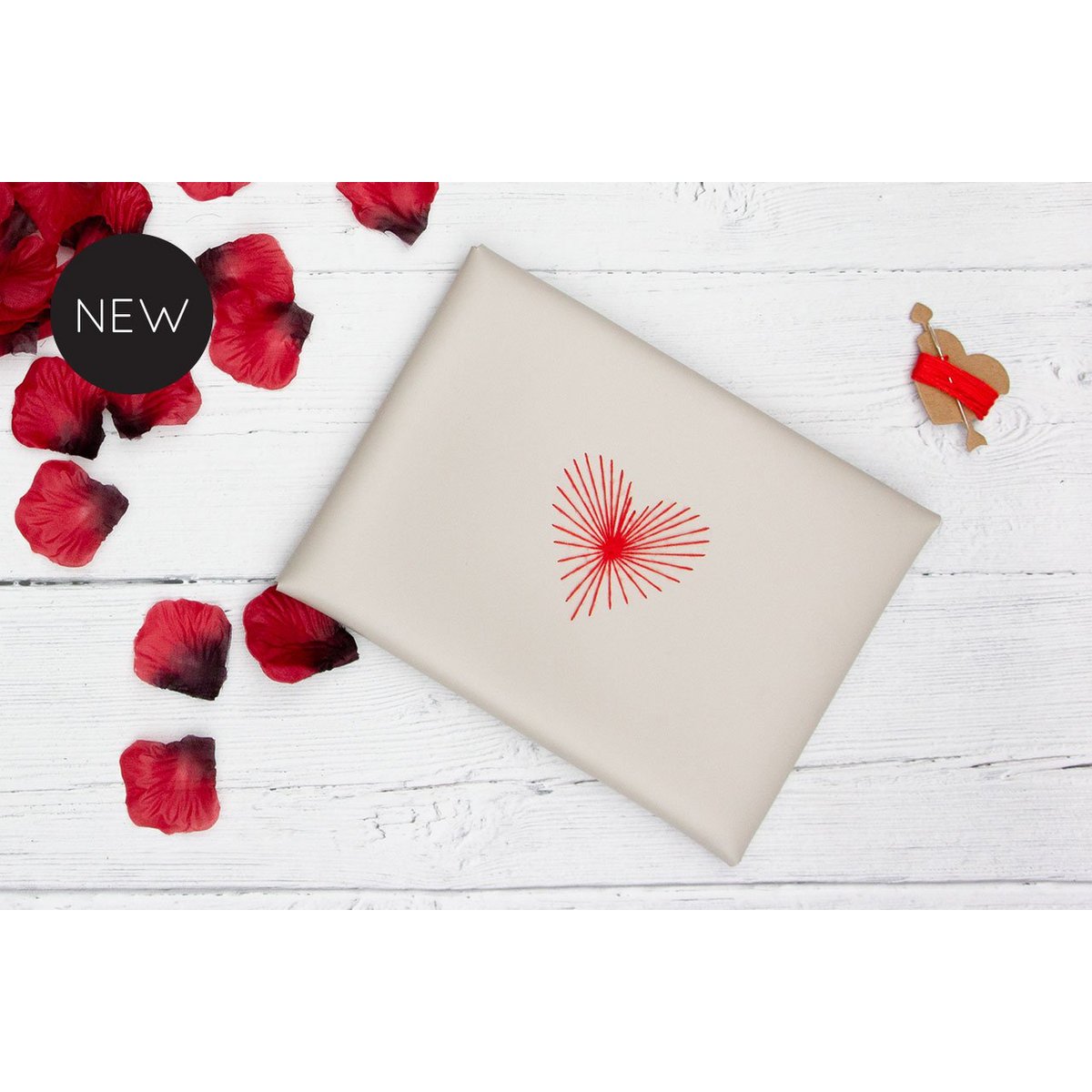 POCHETTE ENVELOPPE CŒUR COEUR