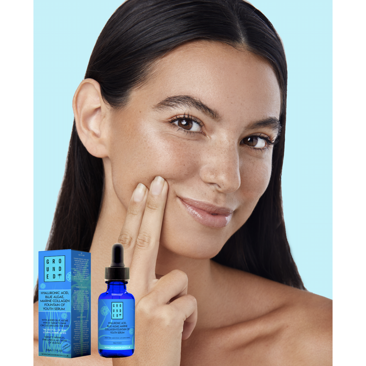 Ácido Hialurónico, Algas Azules, Colágeno Marino Serum Fuente de Juventud (50ml)
