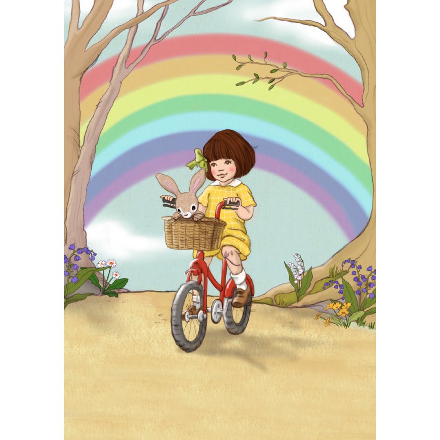Postbow Ride postcard