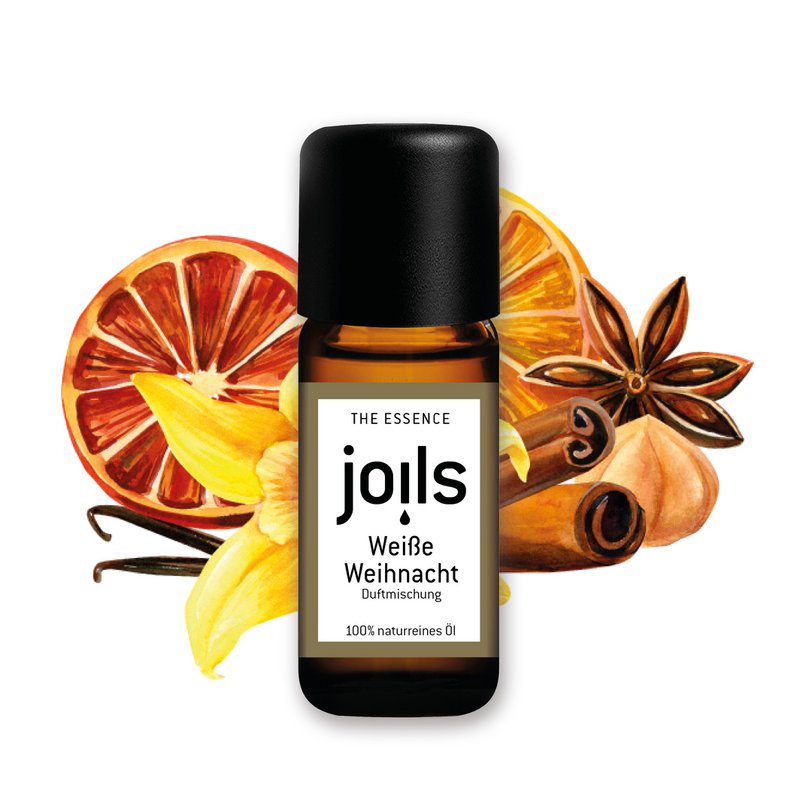 Wellnessmischung WEISSE WEIHNACHT | 100 % naturreines ätherisches Öl