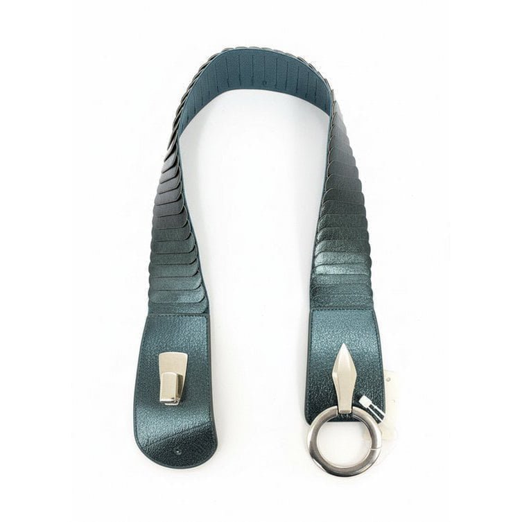 Cintura in vita da donna - 20+ colori - Pelle vegana - Fibbia in metallo - Elastica