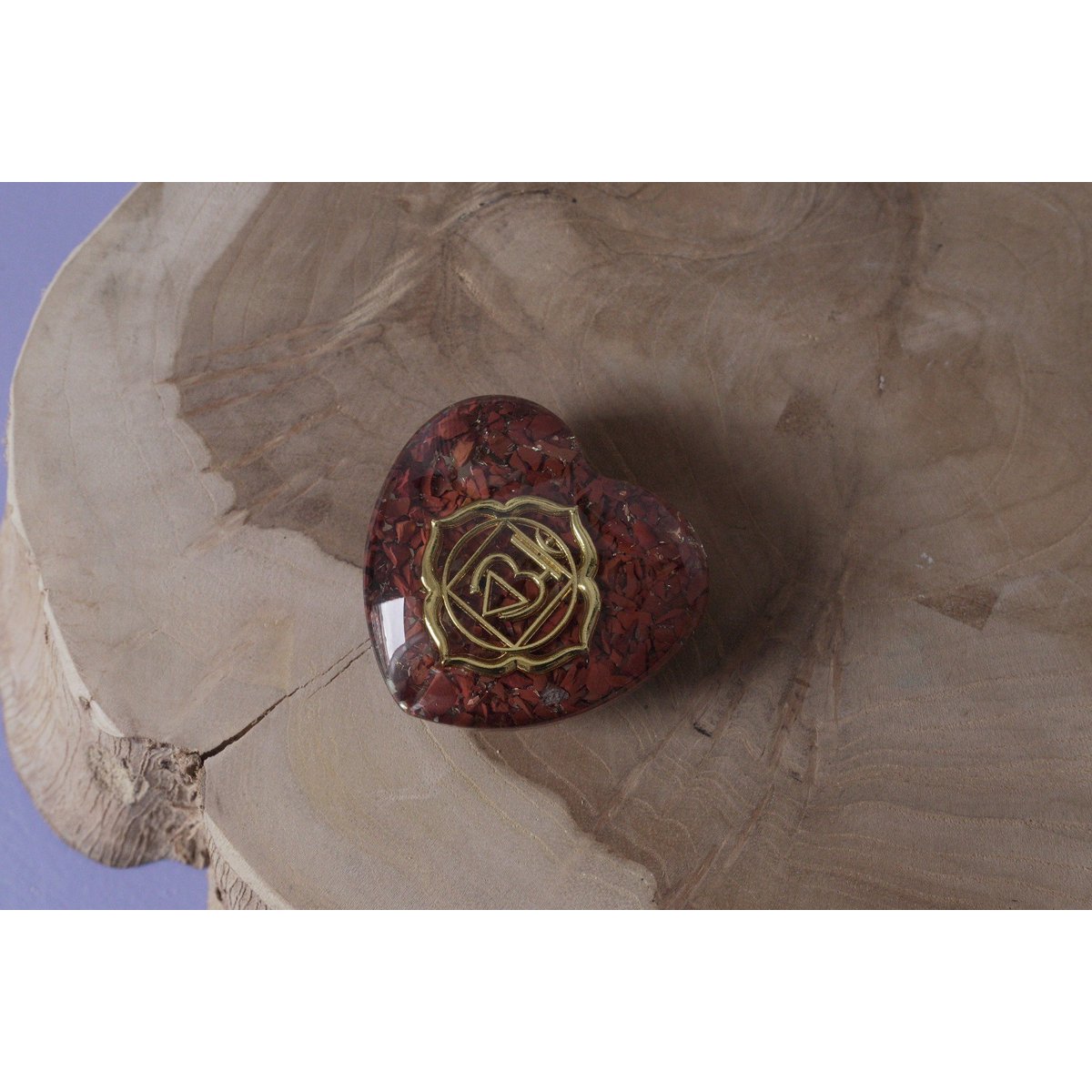 Orgone Puffed Heart Chakra Set of 7