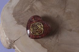Orgone Puffed Heart Chakra Set of 7