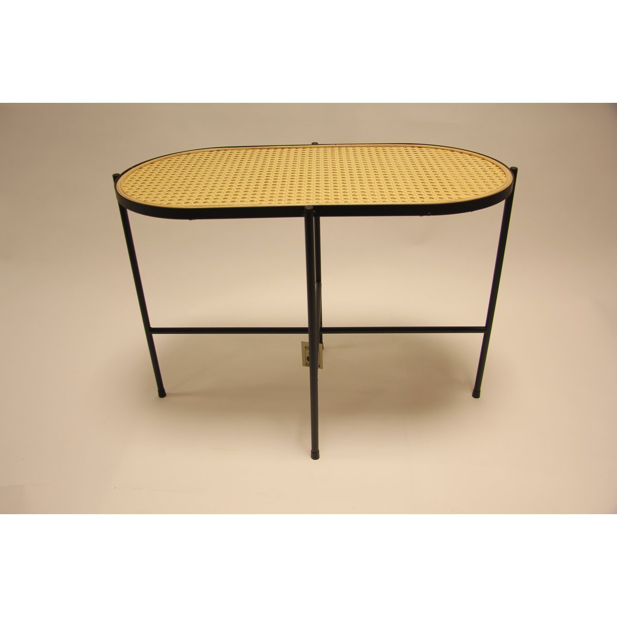coffee table oval webbing