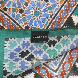 Alhambra Art zijden vierkante sjaal