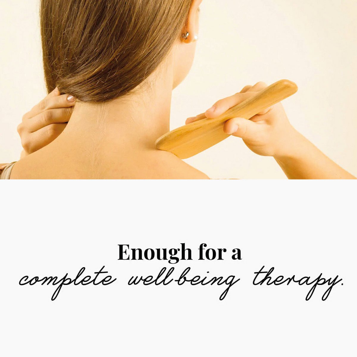 Wooden Body Massage Set Gua Sha Derma Roller for Face Neck Shoulders Arm Hand