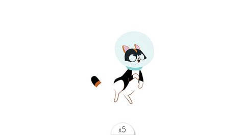 Temporary tattoo: Bocal cat