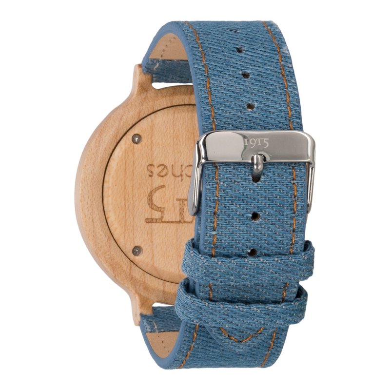 1915 watch men raw denim