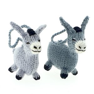 Gestrickter Esel
