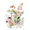 Duurzame ansichtkaart veldbloemen