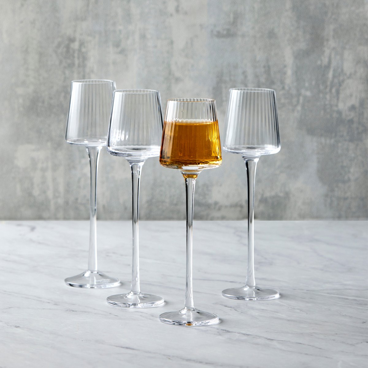 Set of 4 Empire Clear Liqueur Glasses