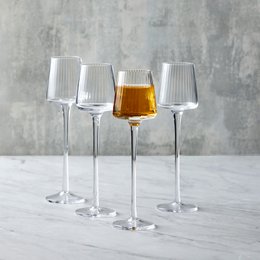 Set of 4 Empire Clear Liqueur Glasses