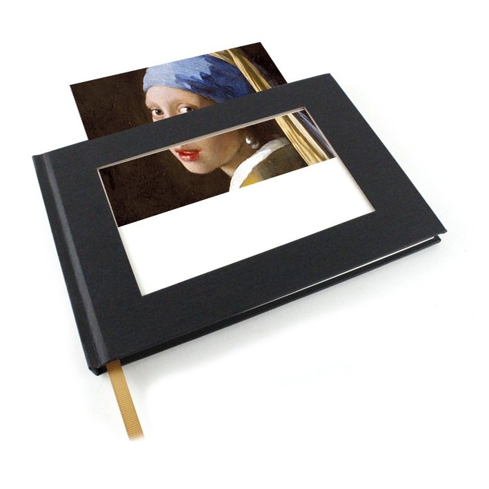 Sketchbook with insert for postcard, horizontal