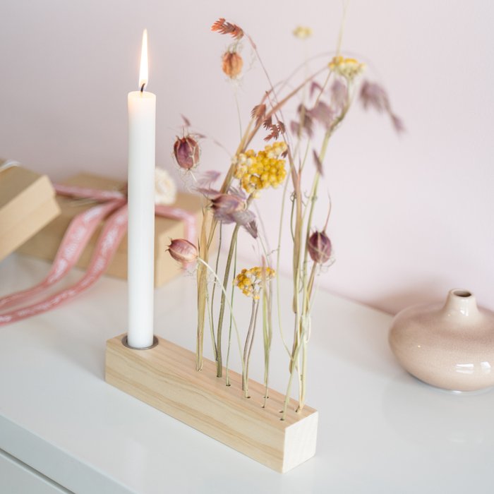 Flower Board "Candles/Dry Flower Holder."