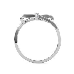 Bague Lichtgevende Boog - Argenté et Cristal