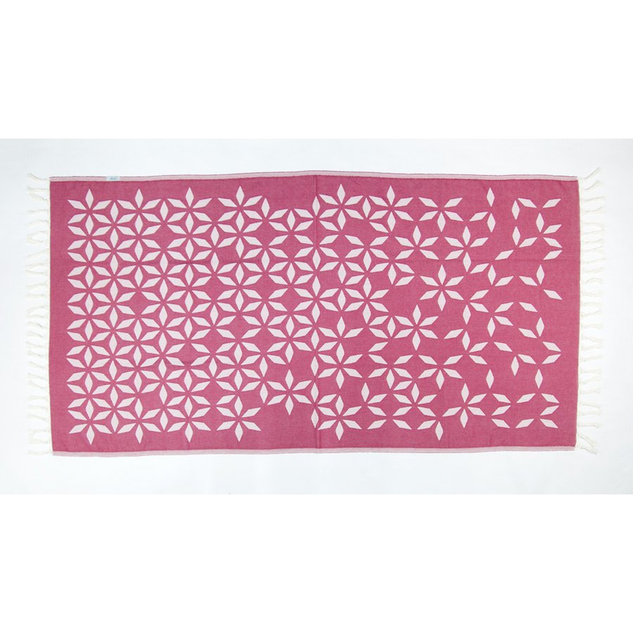 Hamamtuch Bio-Baumwolle Defne beere
