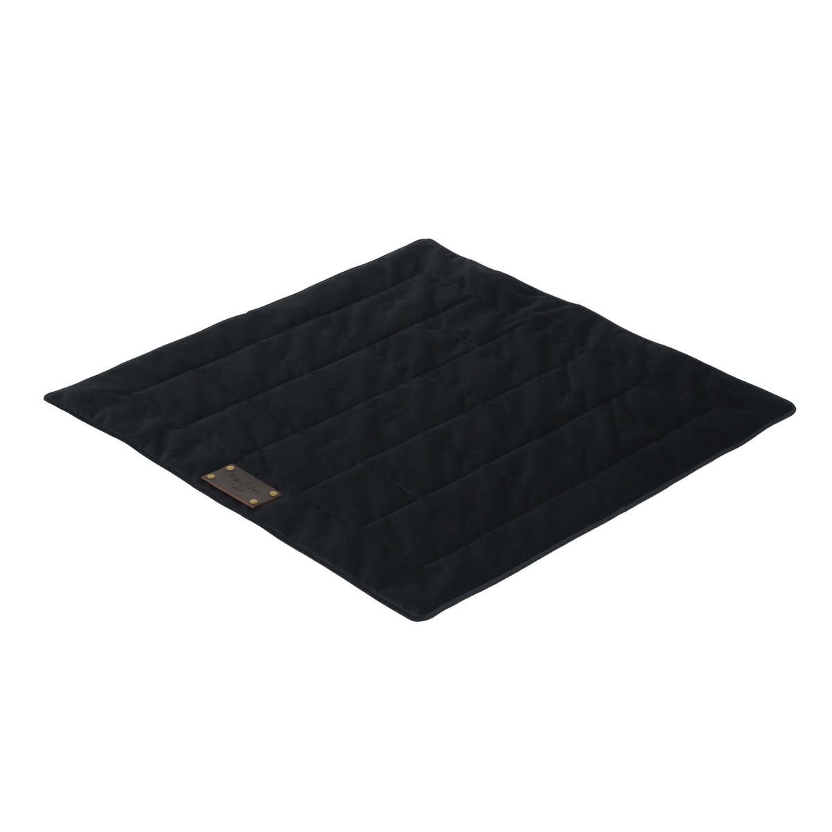 S Czarny velour