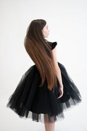 FIONA Ceremony dress Black - Size 150cm (9/10 years)