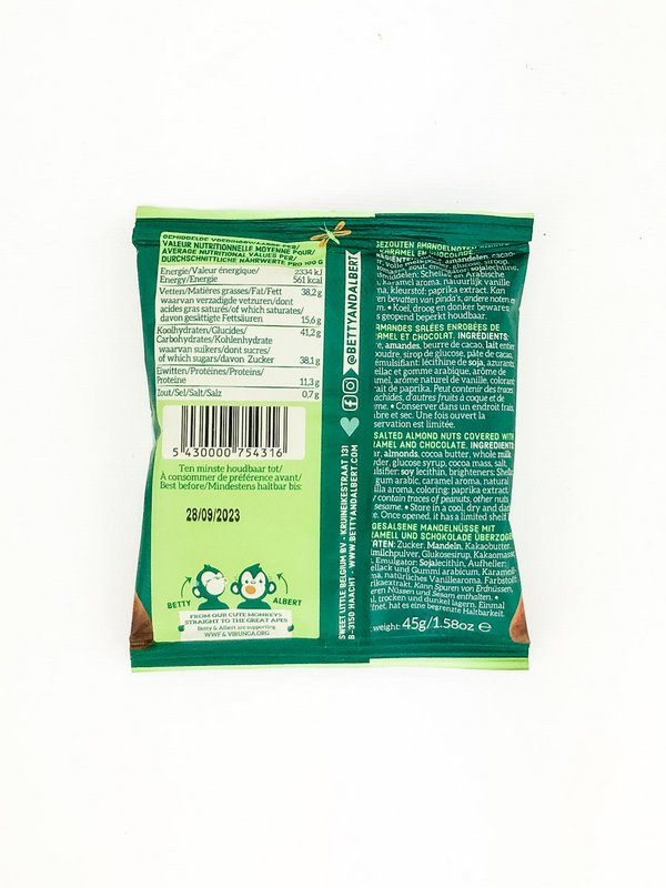 Jungle beads 45g - chocolate covered almonds