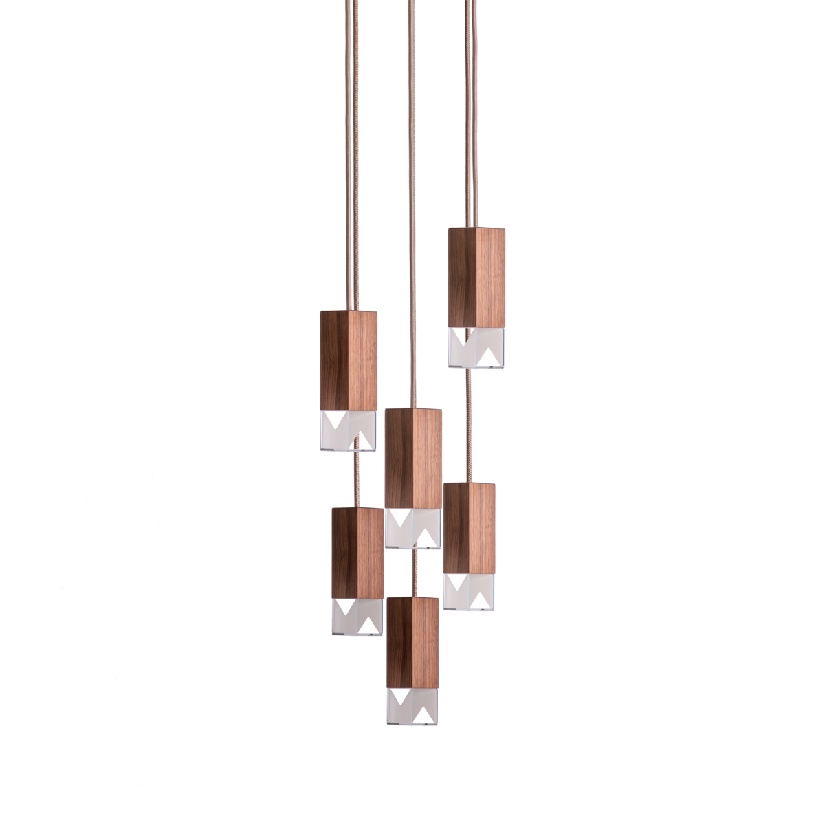 Lampe/én træ 6-lys lysekrone