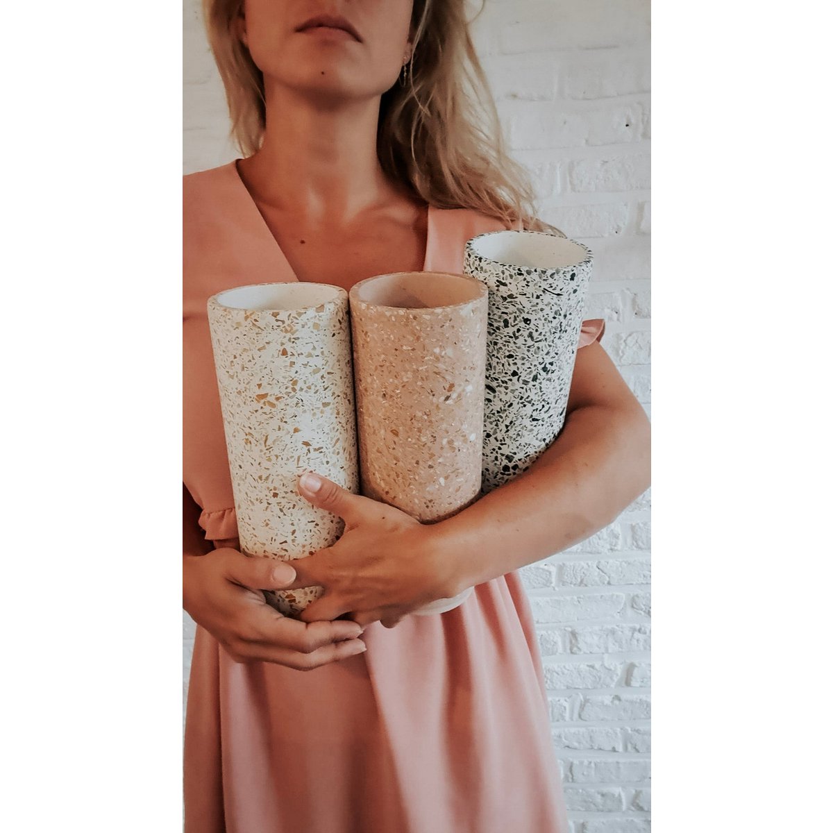 Søjlevase - Siena Collection