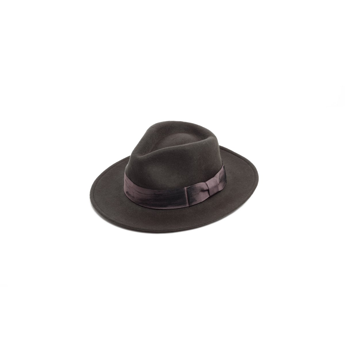 Hand crafted felt fedora hat