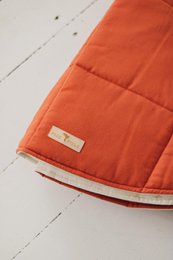 Ronde katoenen mat "Red Fox"