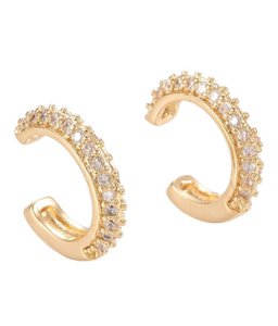 Ear Cuff with zircons