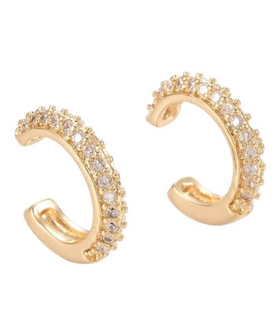 Ear Cuff with zircons