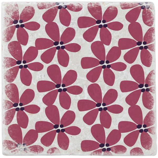 Marble Coaster Flowers