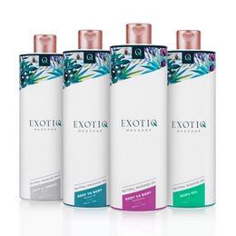 Exotiq - Body-to-Body wärmendes Massageöl - 500 ml