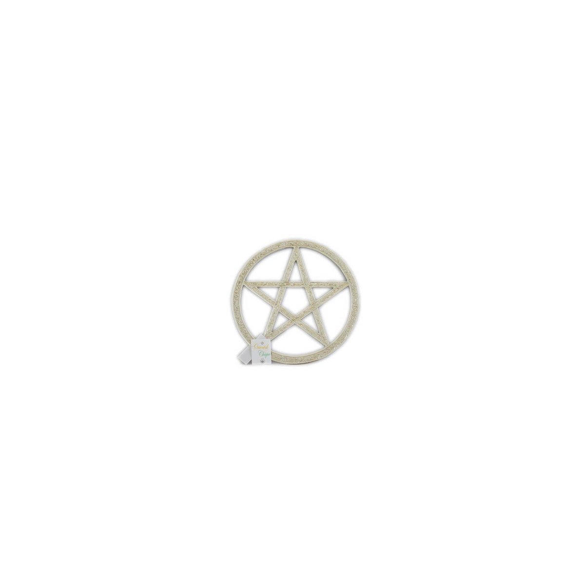 Nickel pentagram 15 cm