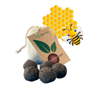 5 Seed bombs in a bag: Bee mix