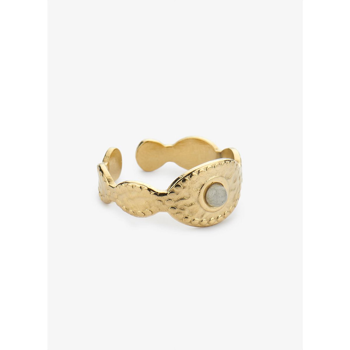 Anillo Cecil chapado en oro