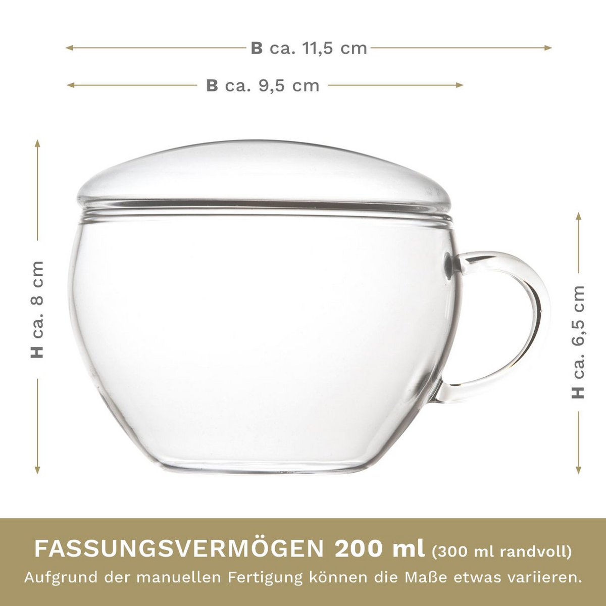 Tea cup Teelin 200ml einzeln