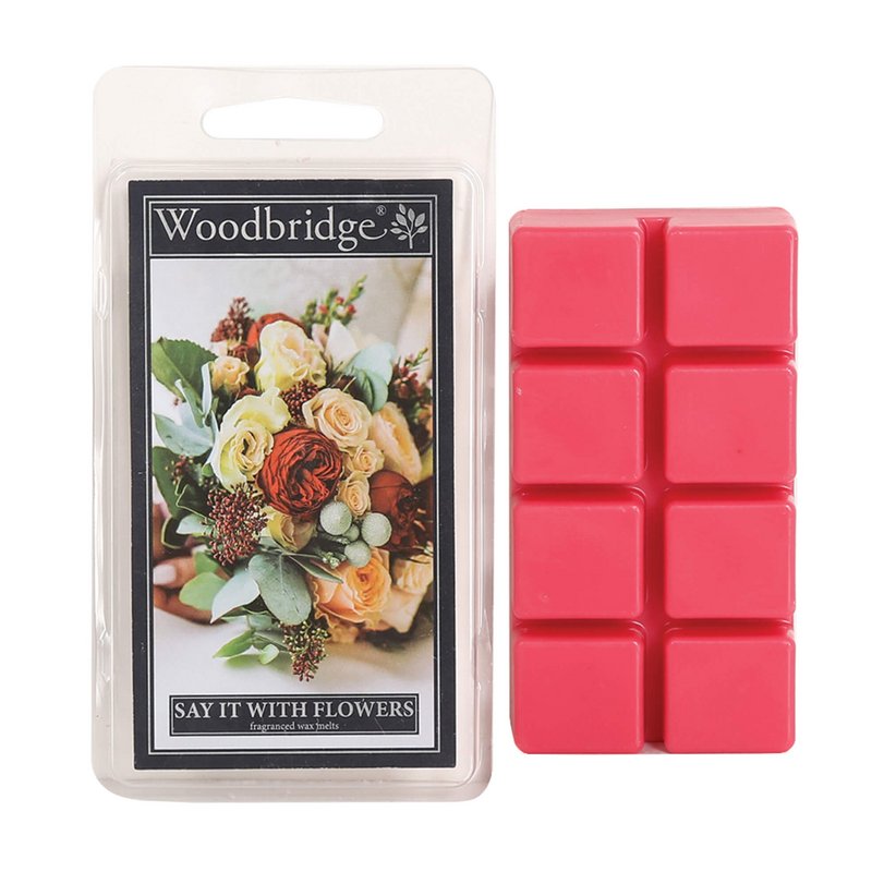 Duftvoks Sig det med blomster - 68g