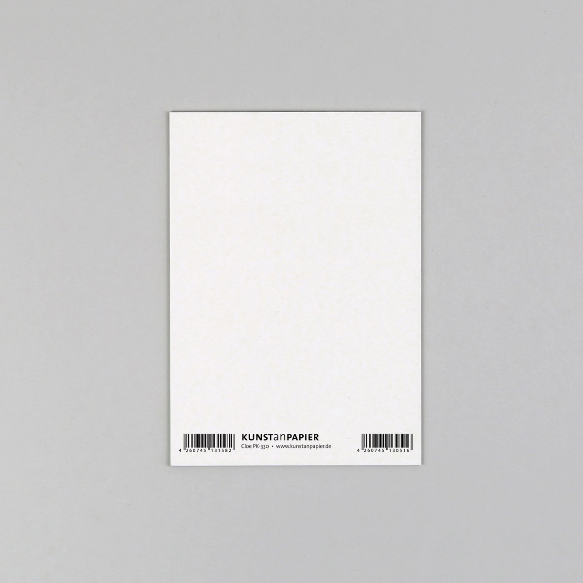 Postkarte Holzschliff Streifen Cloe Mint